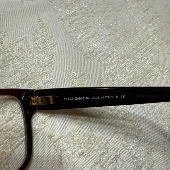 Dolce & Gabbana Dark Brown Women's Glasses - Picture 4 of 8
